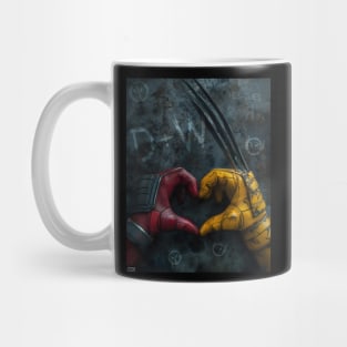 Deadpool and Wolverine Love, Wilson & Howlett 2024 Mug